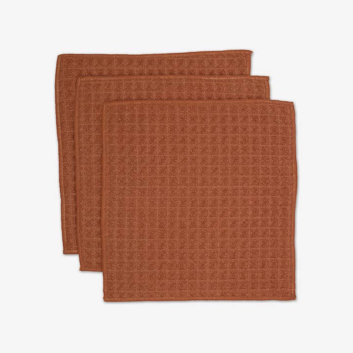 Waffle Washcloth Set