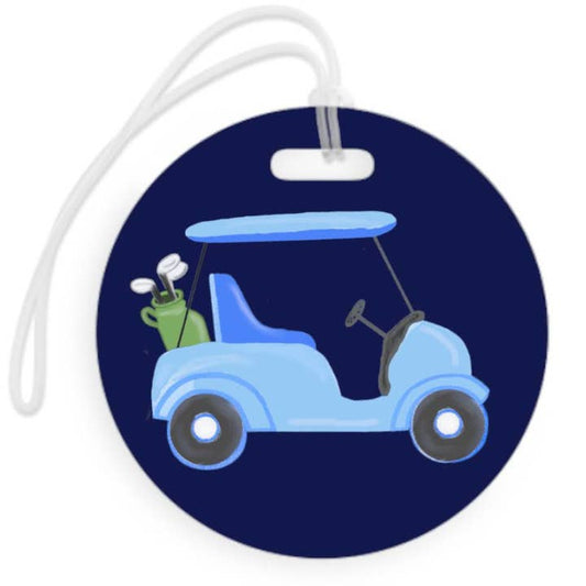 Luggage Tag - Golf Cart