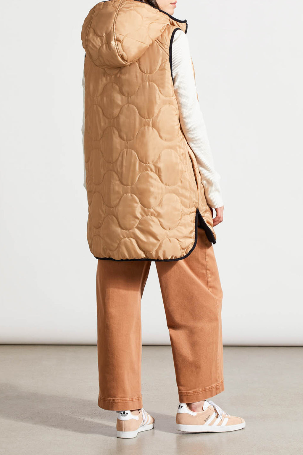 Reversible Hooded Puffer Vest