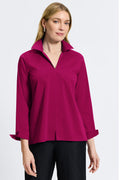Agnes Long Sleeve Stretch Shirt