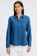 Hampton Tencel® Denim Long Sleeve Shirt