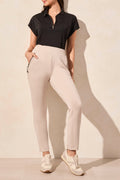 Pull On Ankle Pant w/ Pockets