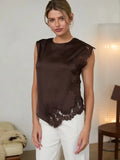 Mixed Lace Blouse