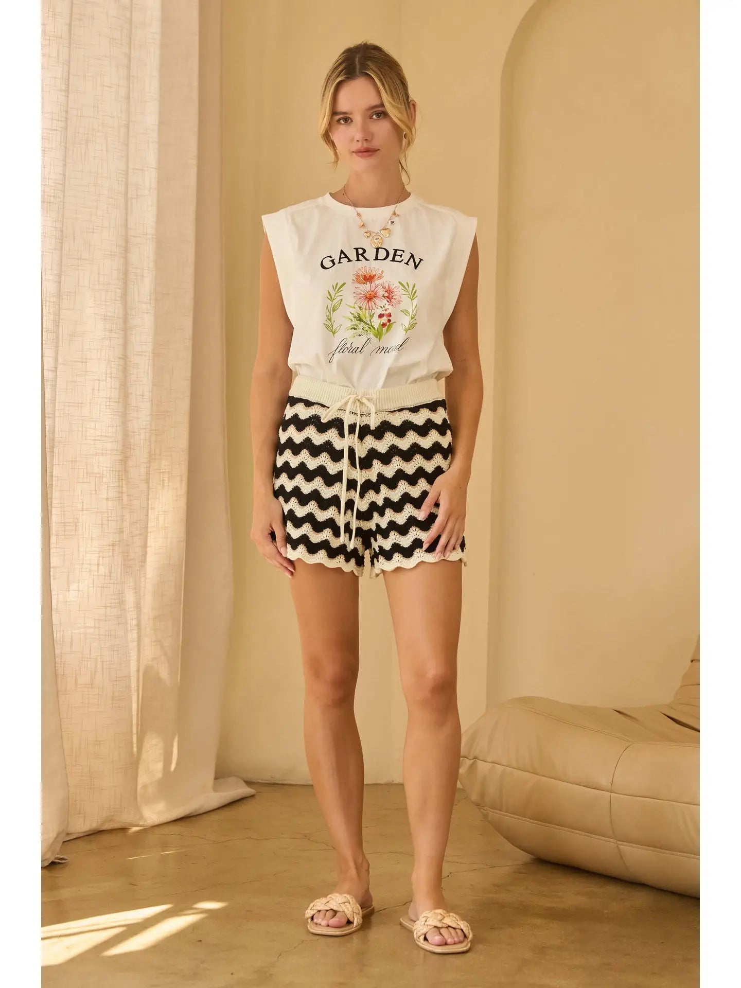 Garden Embroidered Top