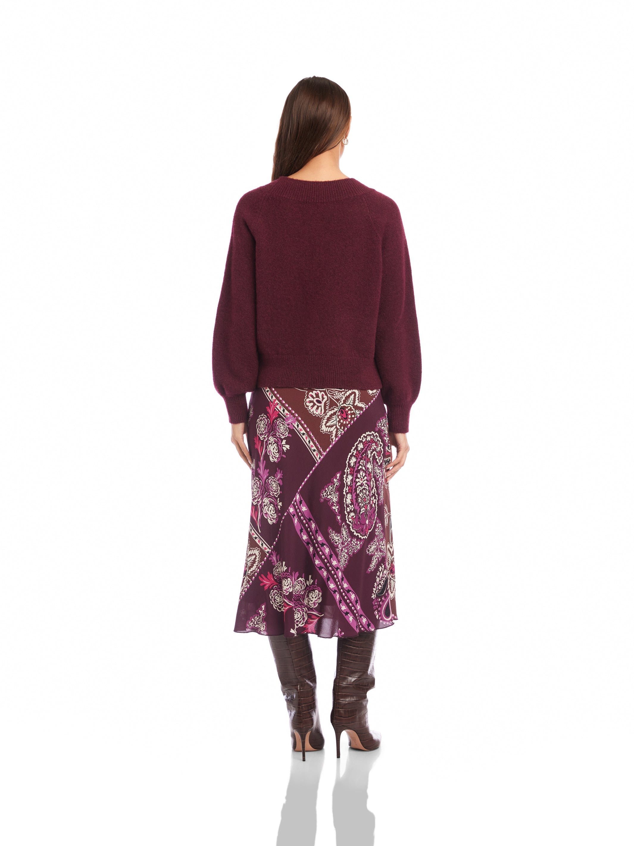 Heather V-Neck Sweater