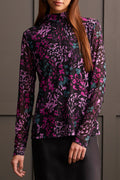 Turtleneck Lined Top