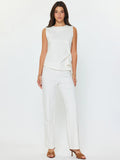 Twist Detail Ponte Sleeveless Top