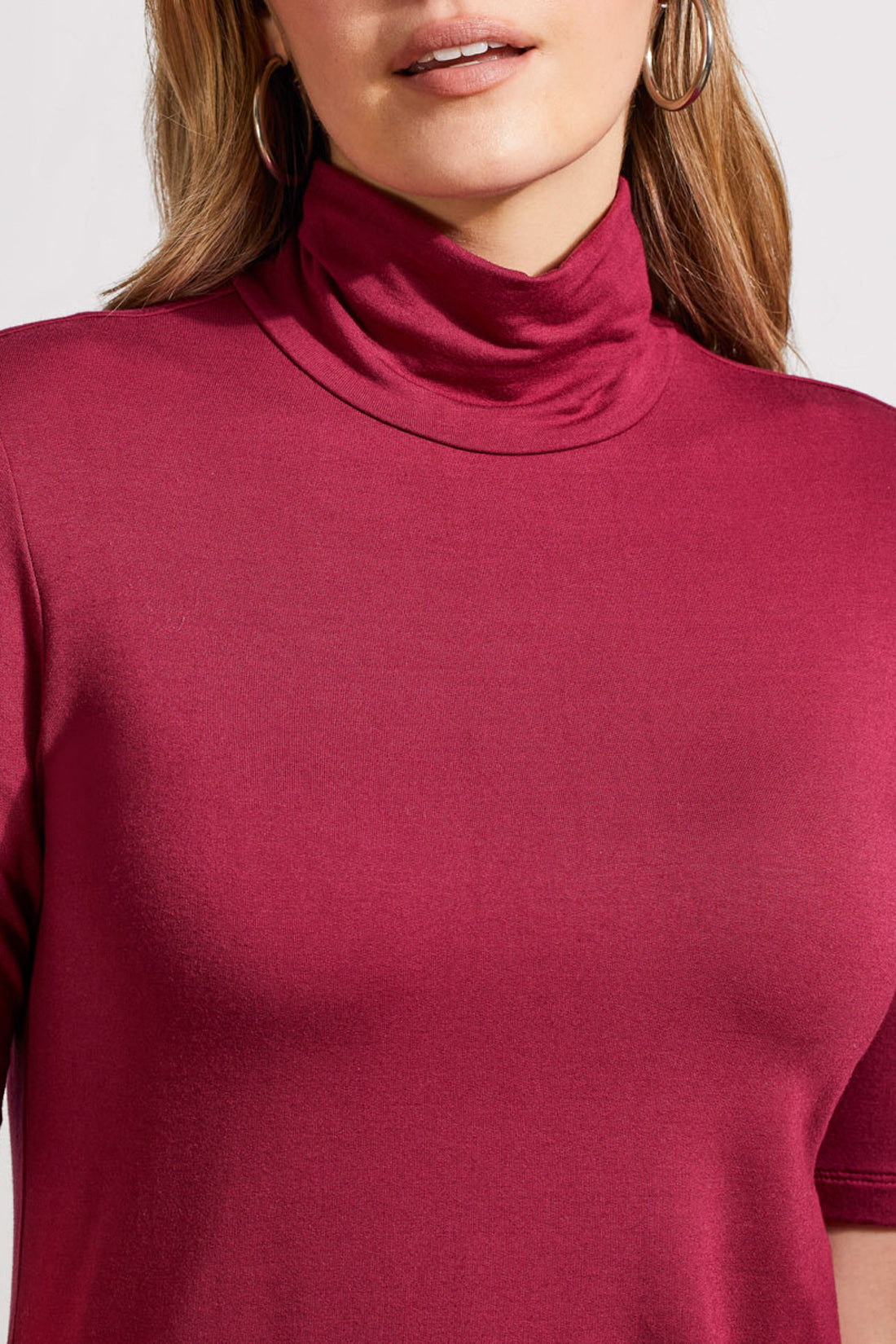 French Terry Elbow Sleeve Top