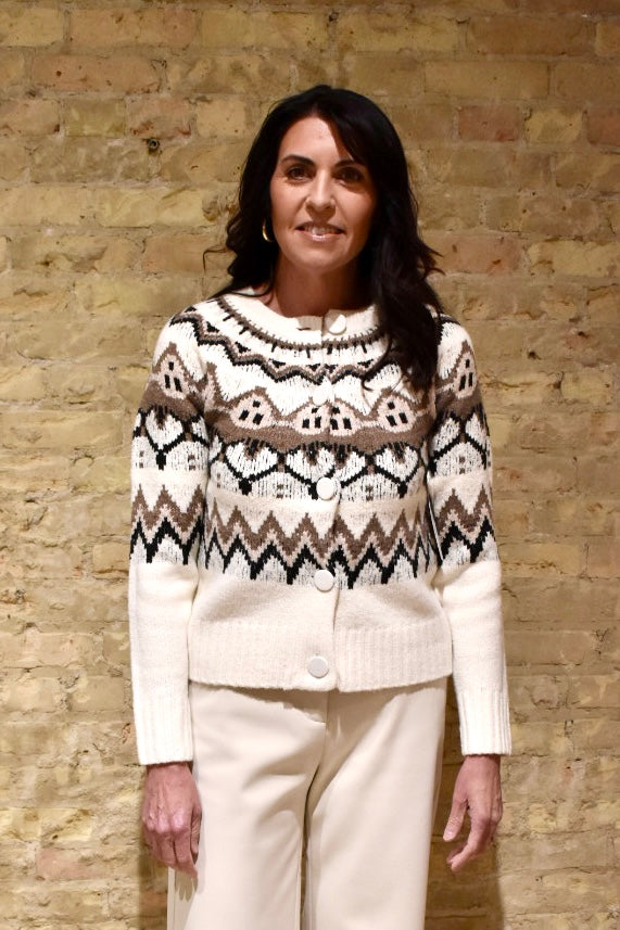 Long Sleeve Button Front Sweater Cardigan