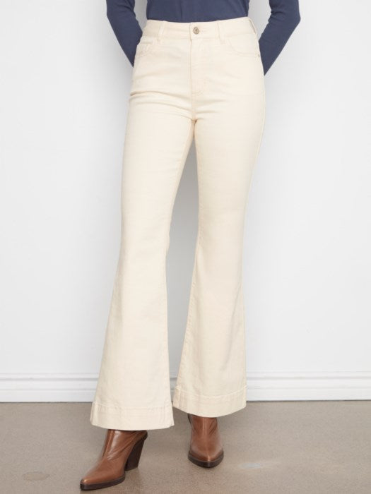 Flare Leg Flex Twill Pants