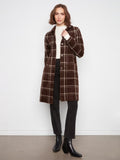 Knit Coatigan With Patch Pockets