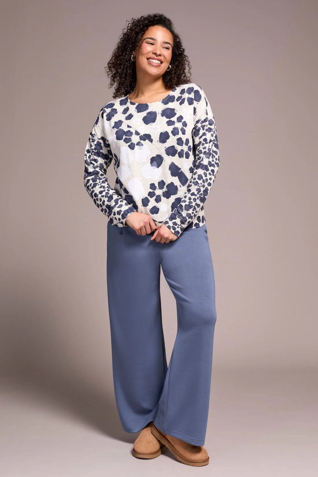 Long Sleeve Crew Neck Top