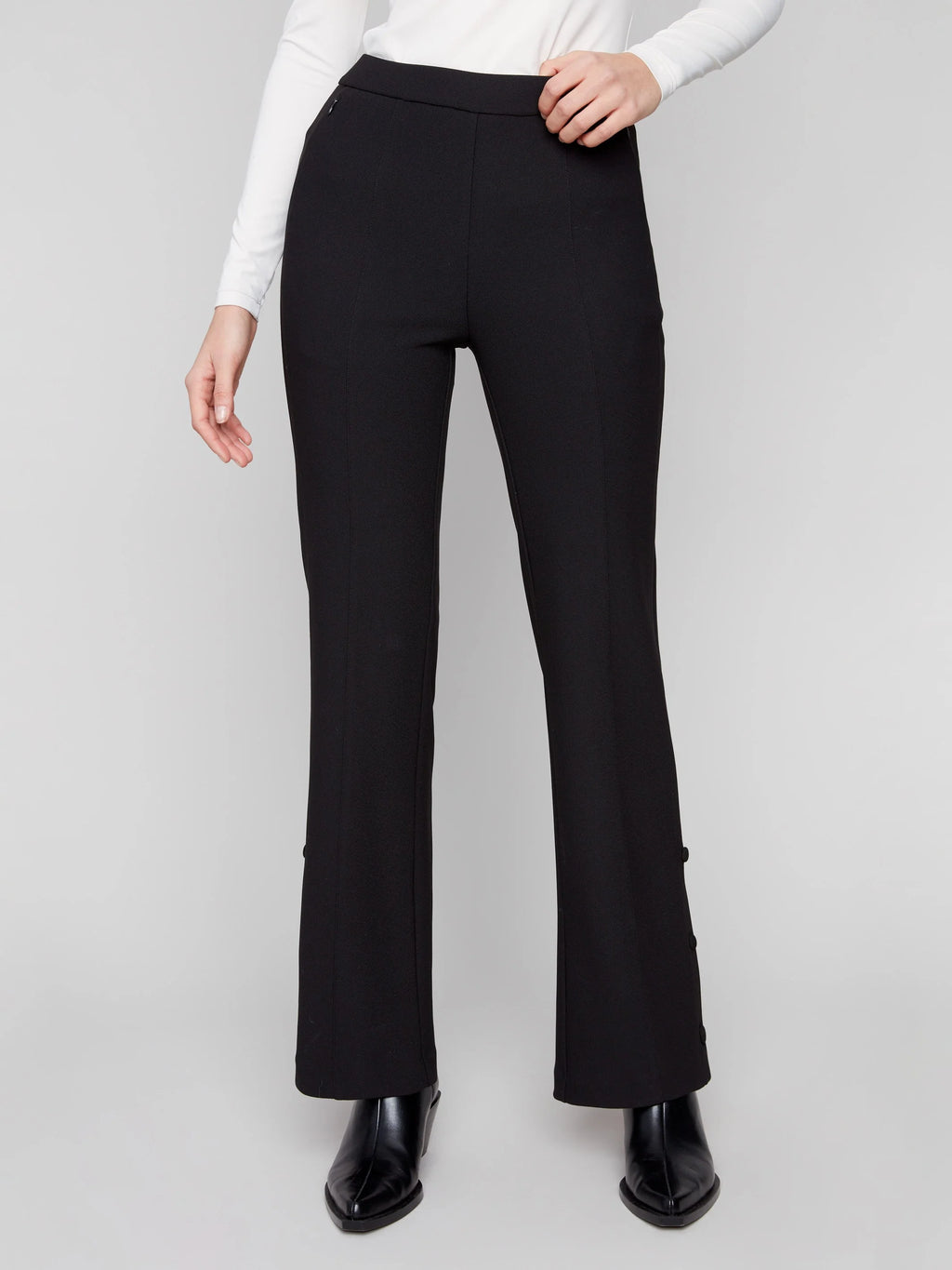 Gutsy Crepe Flare Pants