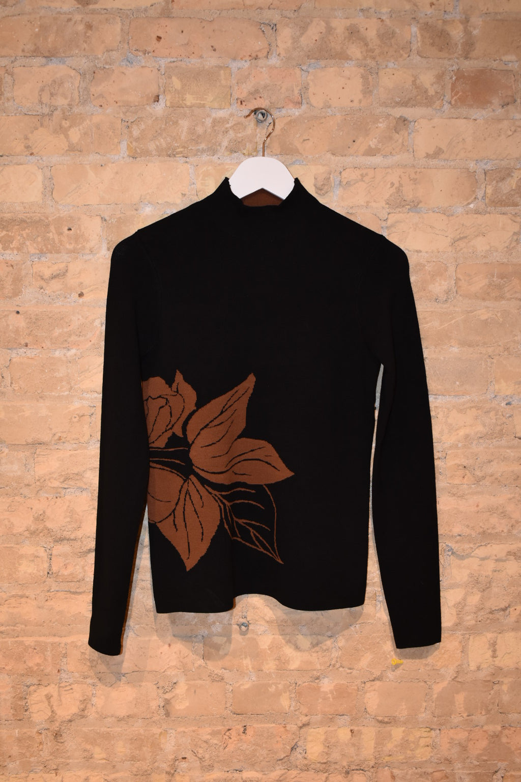 Reversible Mock Neck Sweater