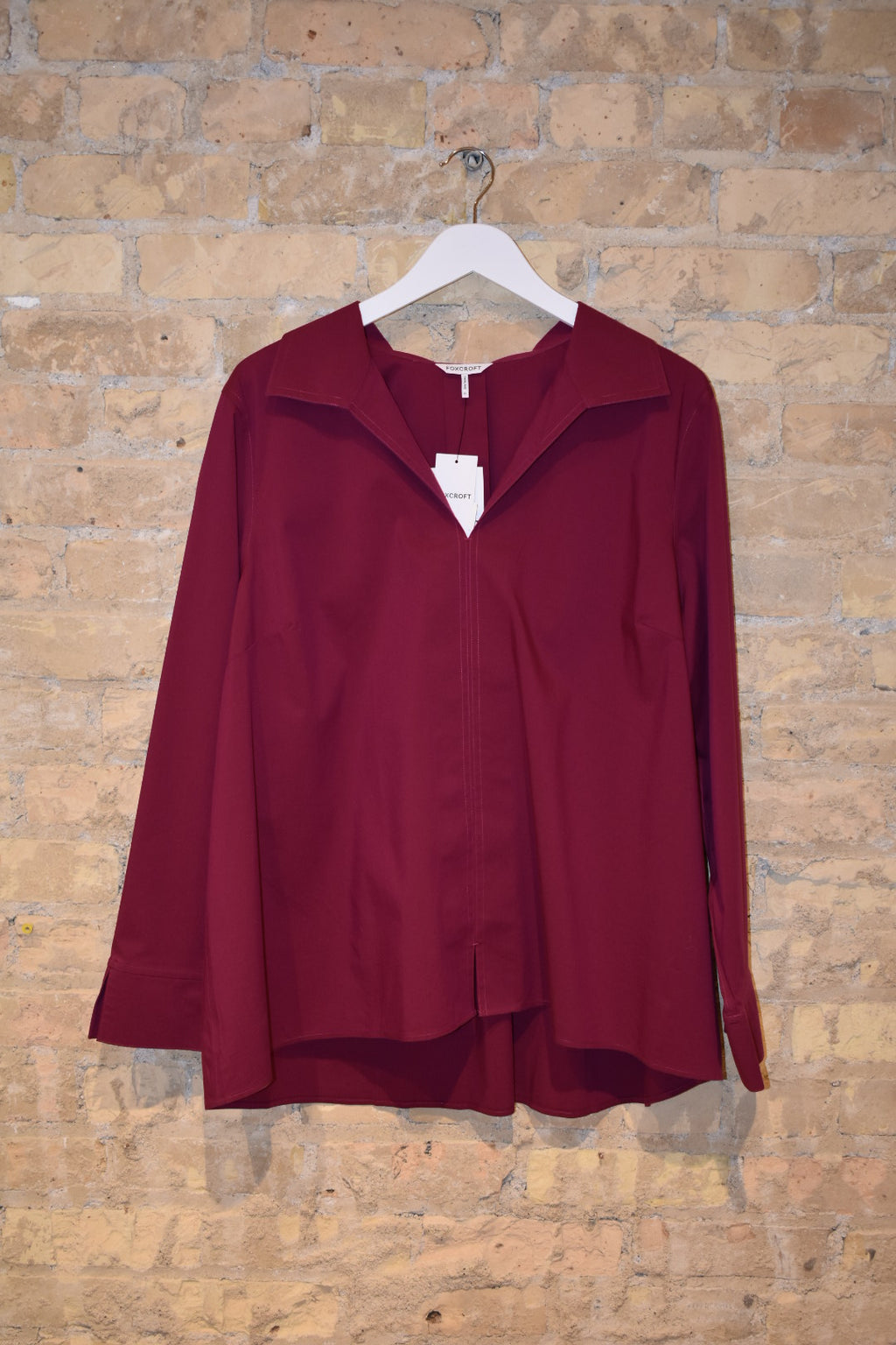 Agnes Long Sleeve Stretch Shirt