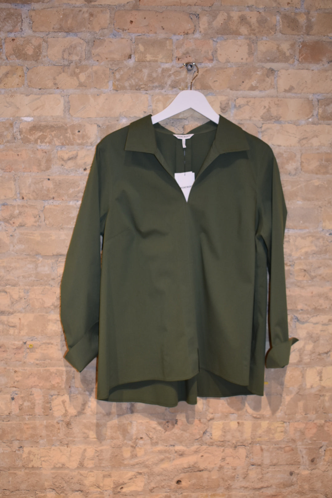 Agnes Long Sleeve Stretch Shirt