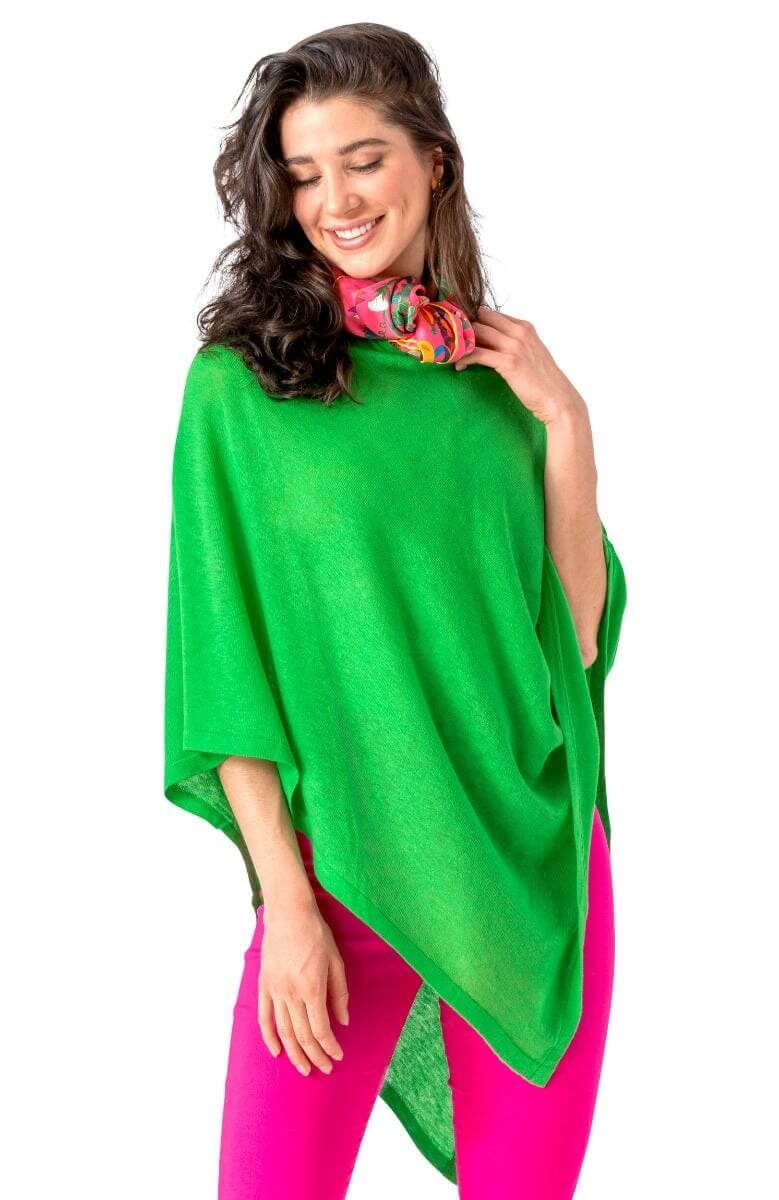 Cashmere-Like Poncho