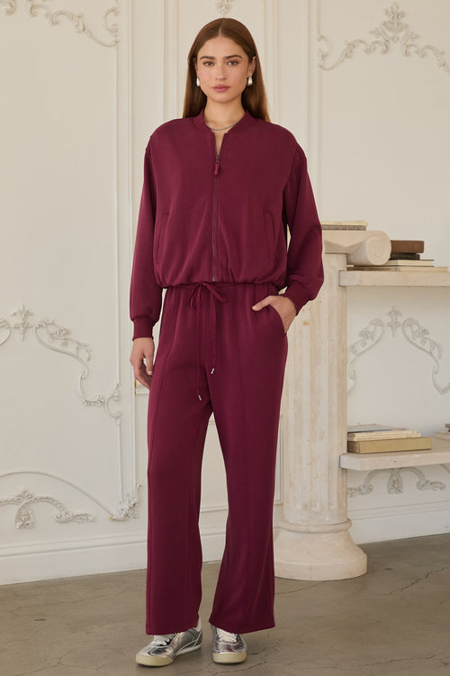 Brushed Modal Easy Pull Up Pants