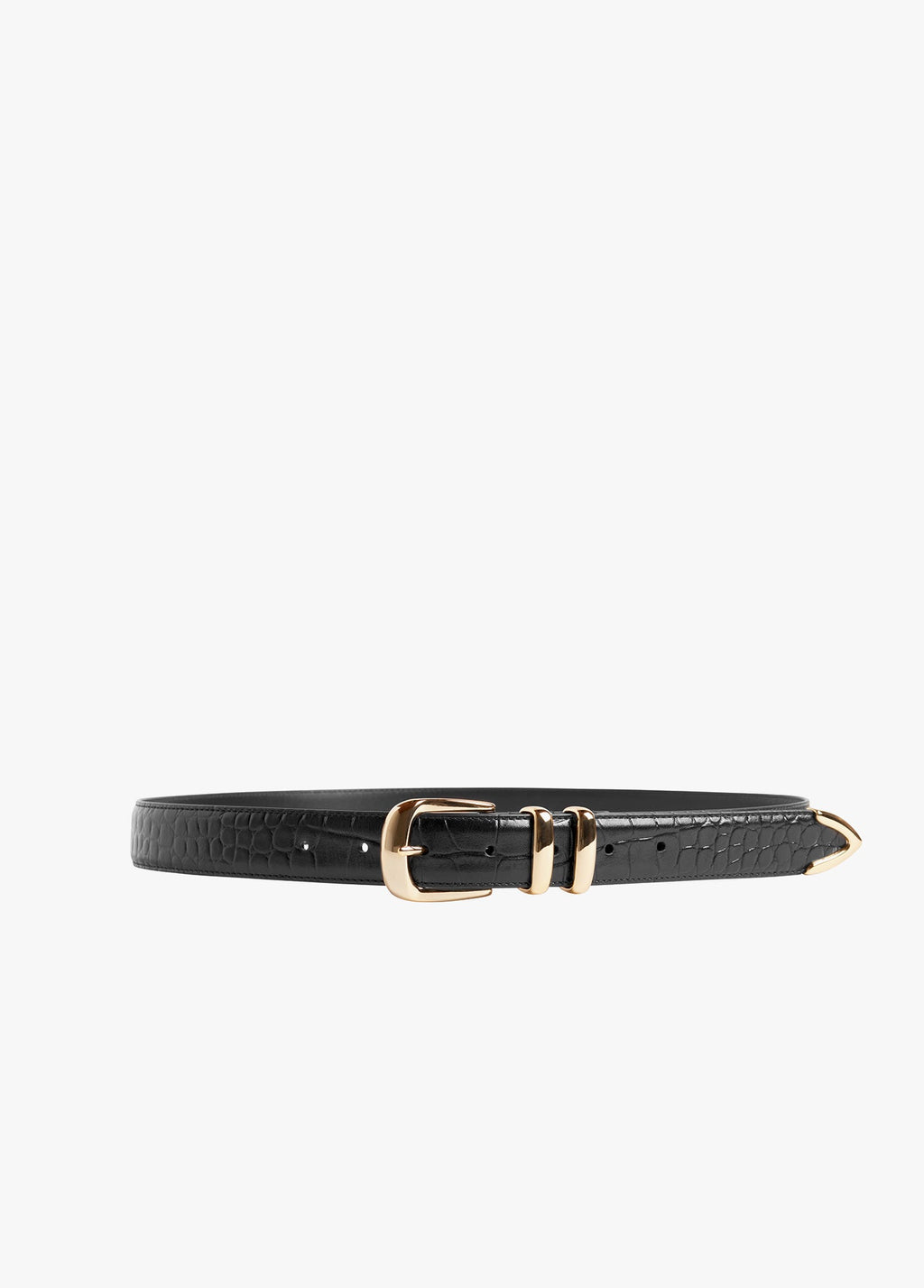 The Jordan Croc Embossed Belt