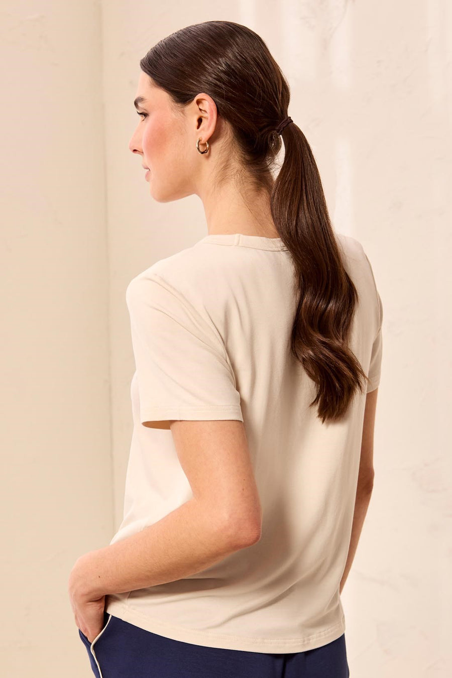 Premium Modal Ultra-Soft Short Sleeve Crew Neck Tee