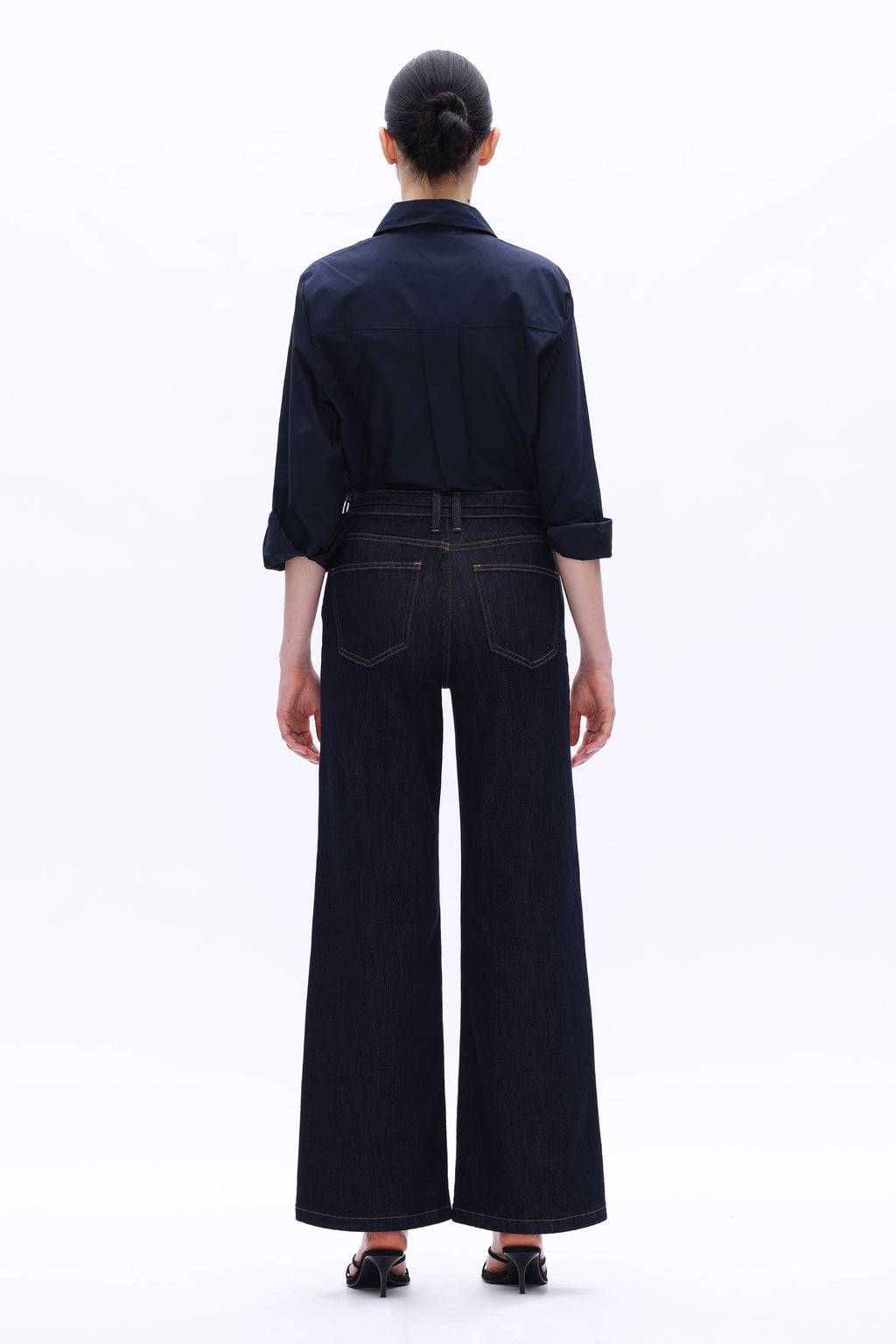 High Rise Wide Leg Jean