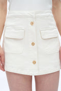 High Rise Denim Culottes