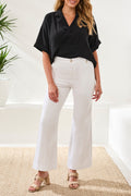 Comfort Stretch Brooke Hugging Palazzo Marine Denim
