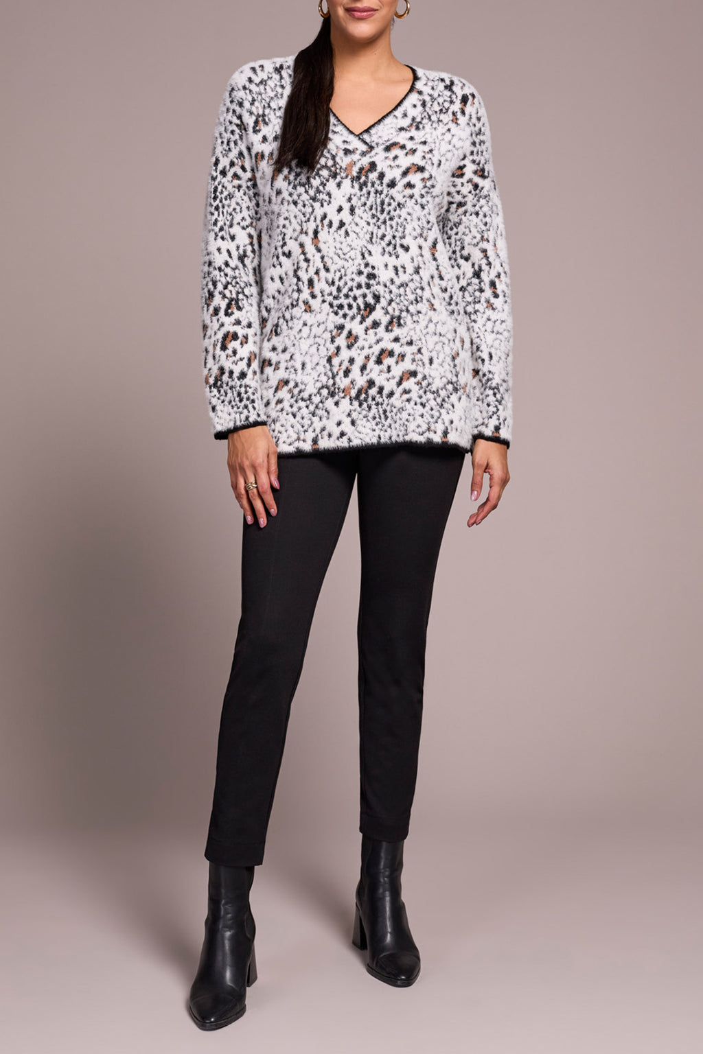 Long Sleeve V-Neck Sweater